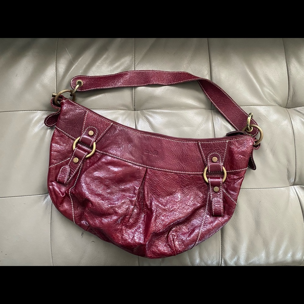 Italian Leather red purse